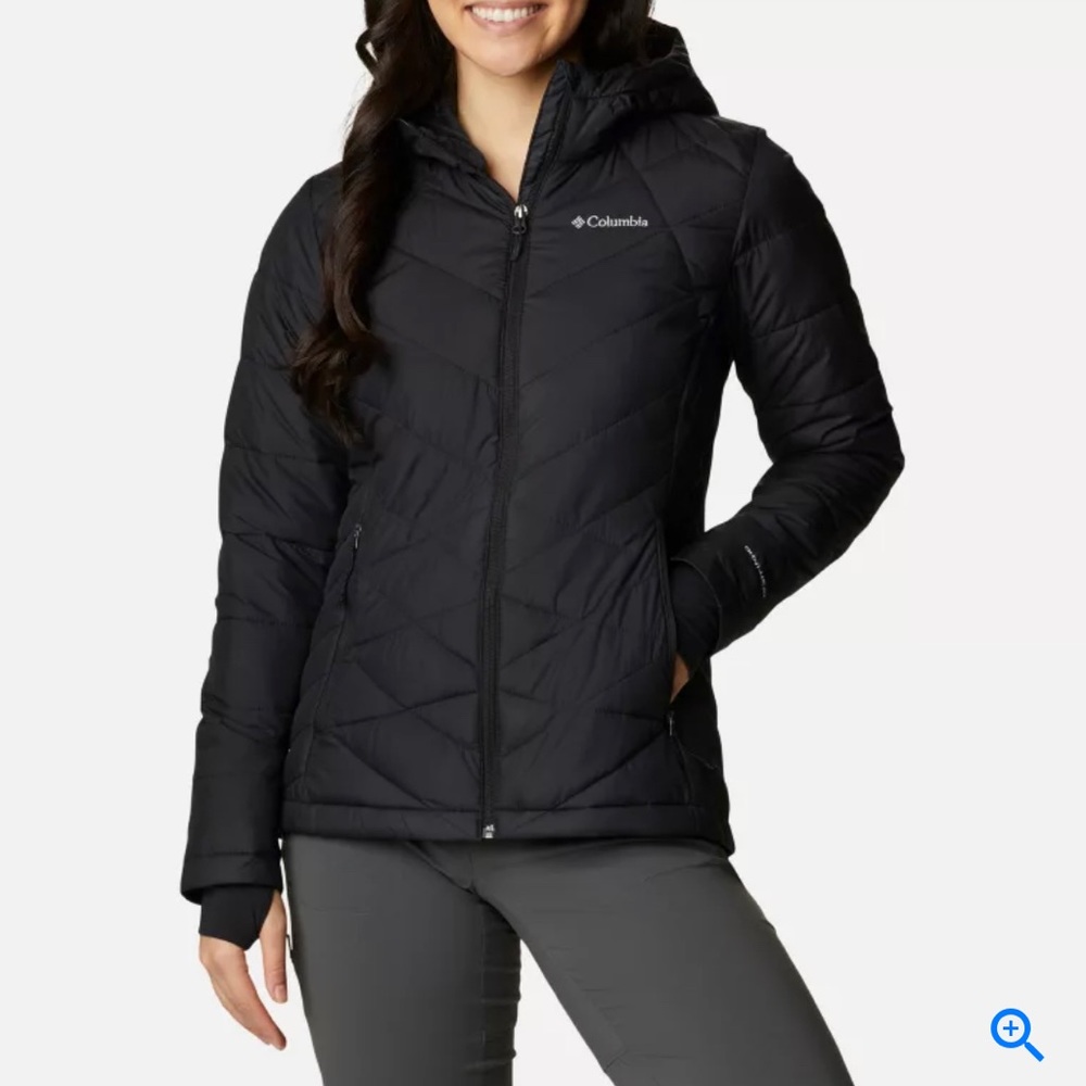 BNWOT Columbia heavenly hooded jacket